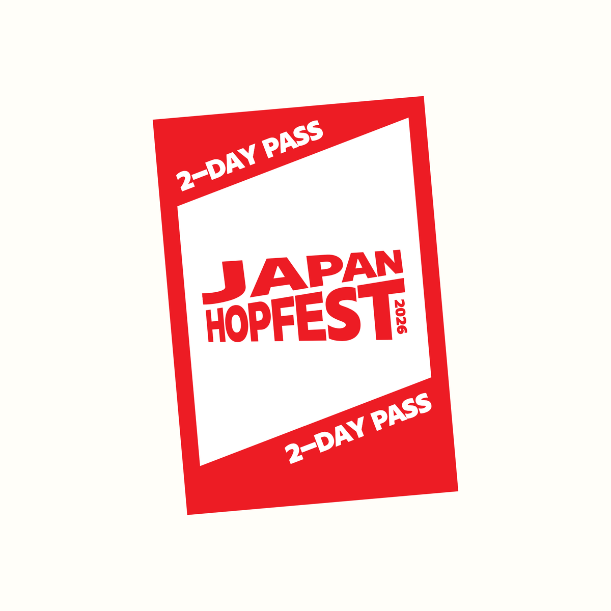 Japan HopFest 2026 – SJ60 Edition · 2-Day Pass (28–29 Nov)